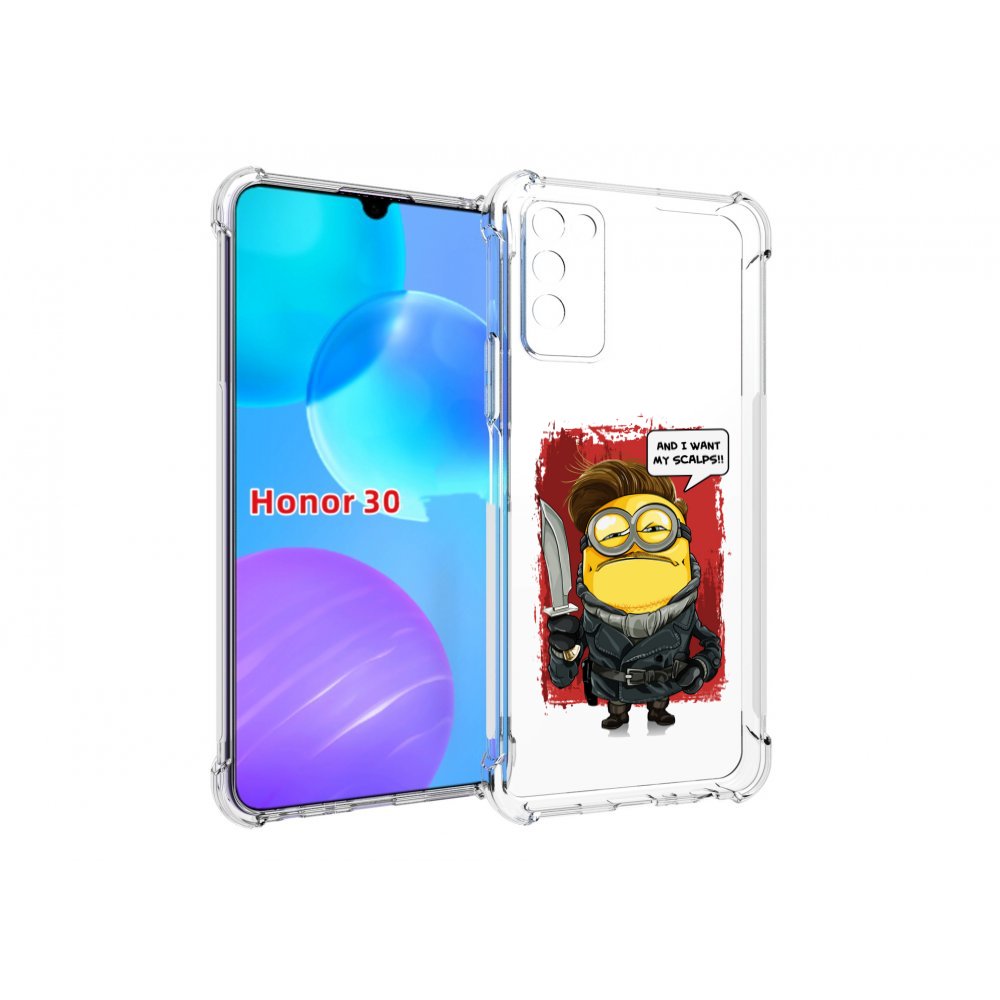 

Чехол MyPads миньон убийца для Huawei Honor 30 Lite, Tocco