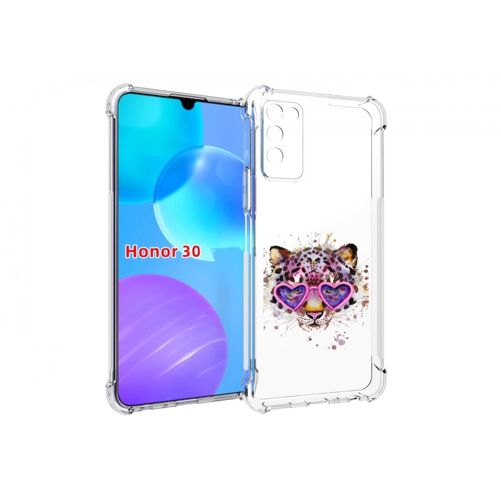 

Чехол MyPads модный леопард для Huawei Honor 30 Lite, Tocco