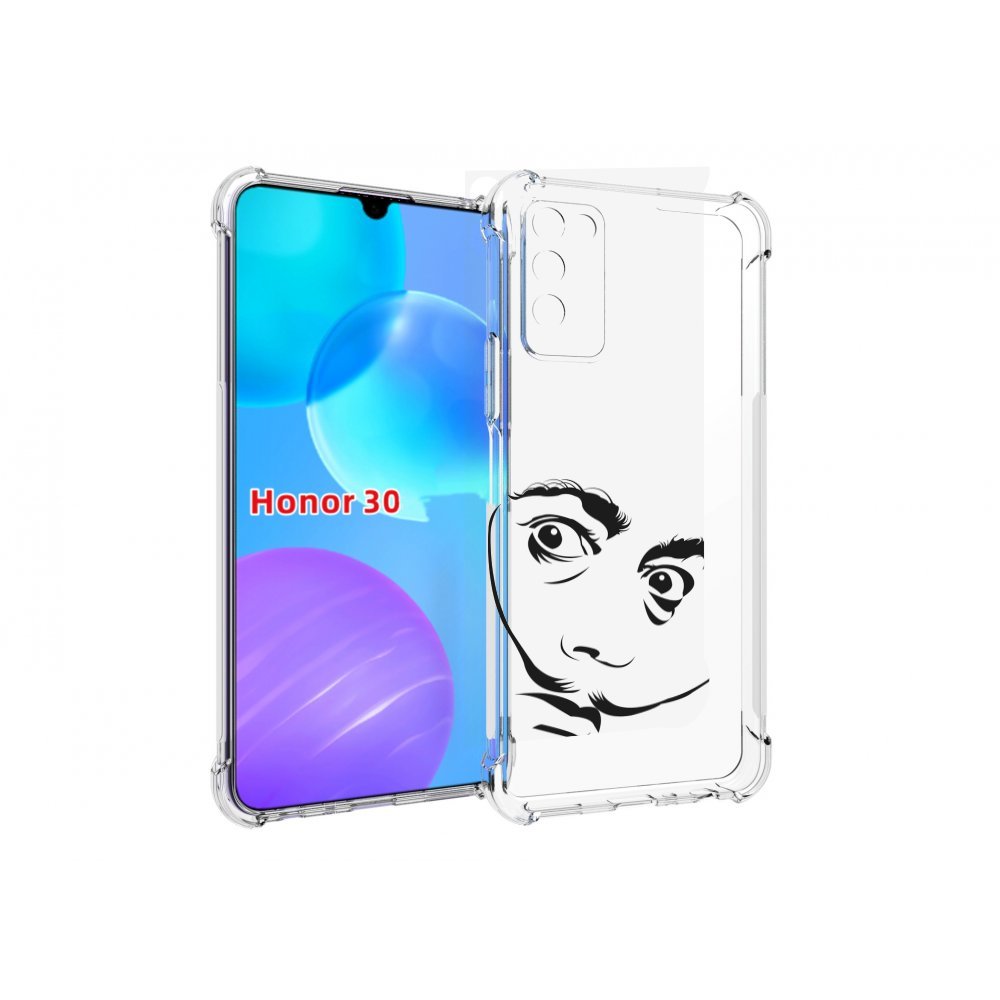 

Чехол MyPads мужчина с длинными усами для Huawei Honor 30 Lite, Tocco