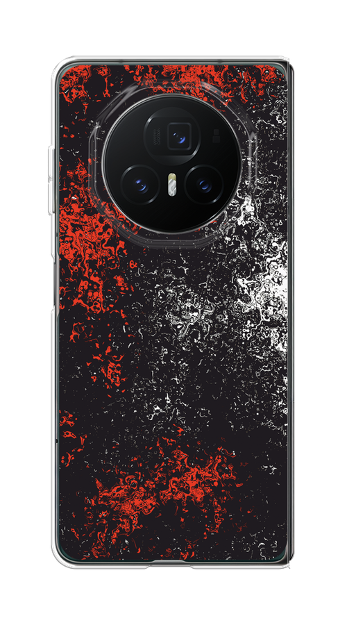 

Чехол на Honor Magic V3 Монотипия, Красный;черный;белый, 6125050-1