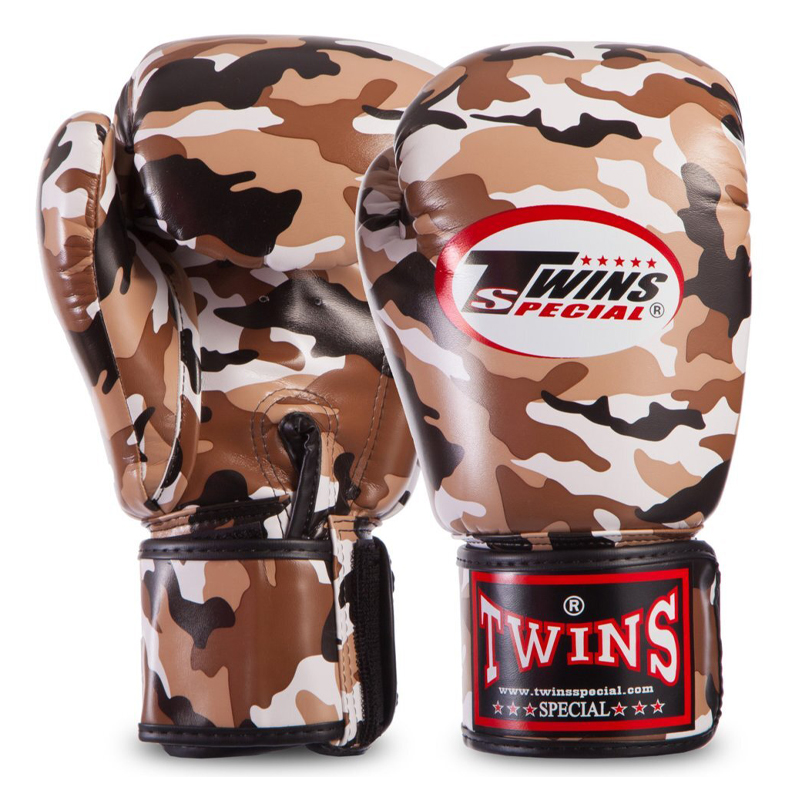 фото Twins боксерские перчатки twins fbgvs3-ml fancy boxing gloves коричневые 14 унций