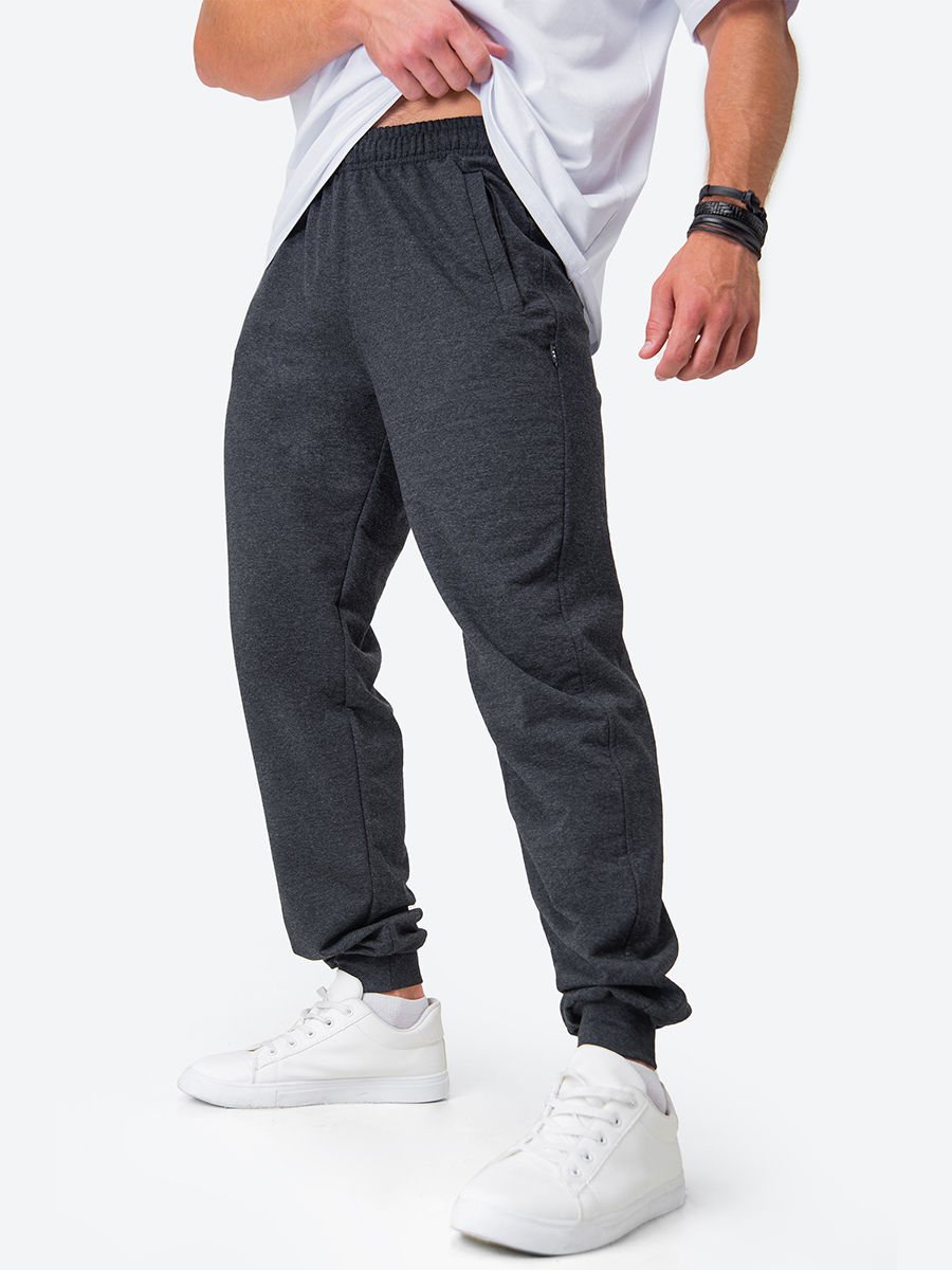 Спортивные брюки мужские HappyFox HF9118 серые 48 RU