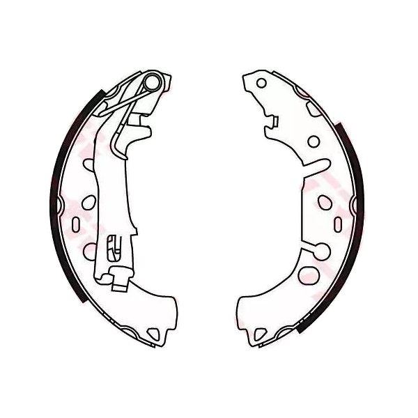 

Тормозные колодки TRW/Lucas барабанные для Opel Corsa D 06-19/Fiat Fiorino GS8719