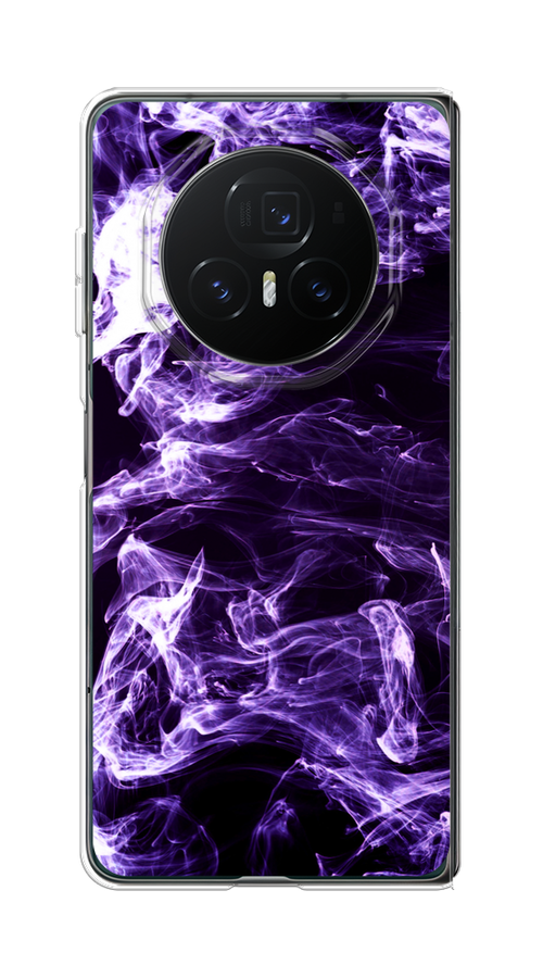 

Чехол на Honor Magic V3 Фиолетовый дым, Фиолетовый;белый;черный, 6125050-1