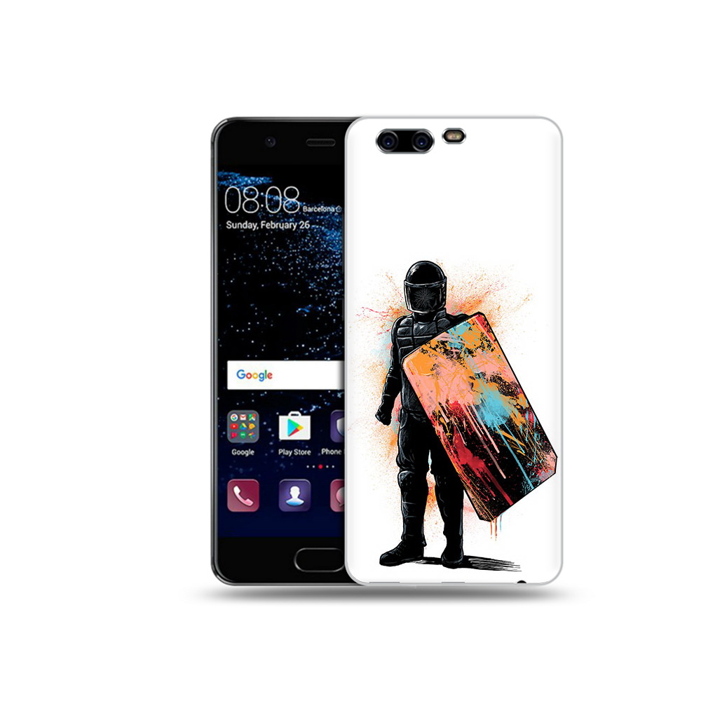 

Чехол MyPads Tocco для Huawei P10 солдат с красочным щитом (PT60870.50.614), Прозрачный, Tocco