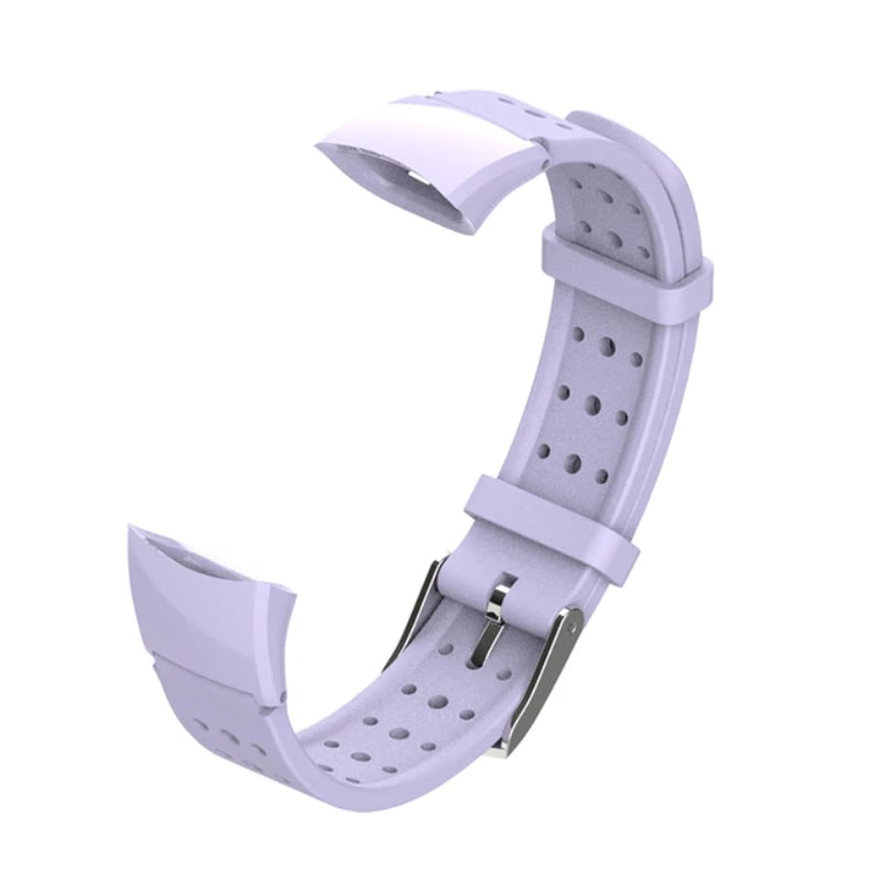 

Ремешок силиконовый Mijobs для Honor Band 4 / Band 5 с перфорацией (сиреневый), Band 4 / Band 5