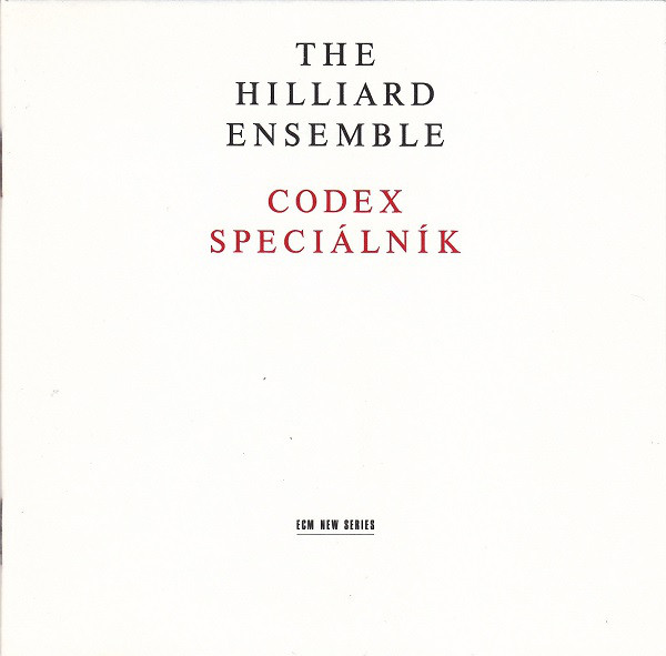 

Codex Specialnik. Hilliard Ensemble (1 CD)