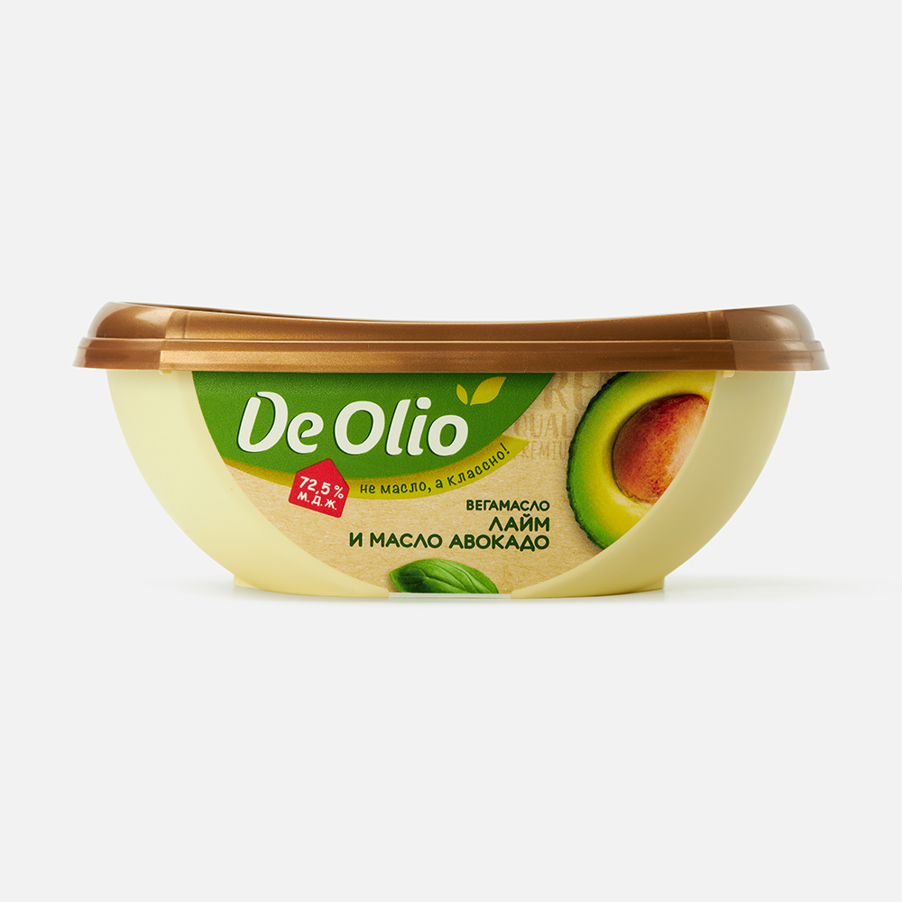 Вега-масло De Olio со вкусом лайма и маслом авокадо, 220 г