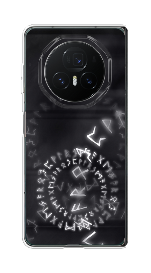 

Чехол на Honor Magic V3 Руны, Серый;черный, 6125050-1