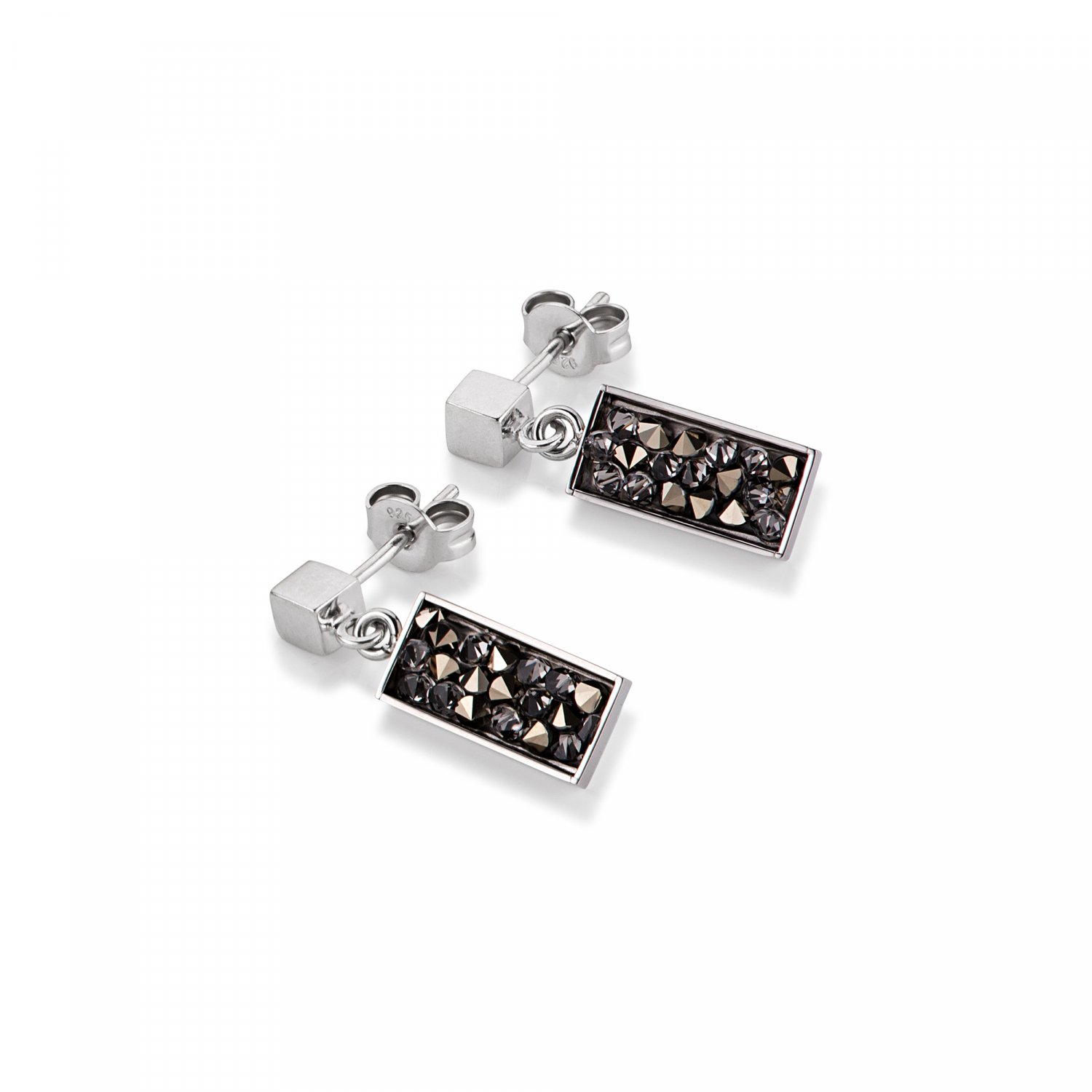 

Серьги из бижутерного сплава с кристаллом Coeur de Lion 4834/21-1600, 4834/21-1600