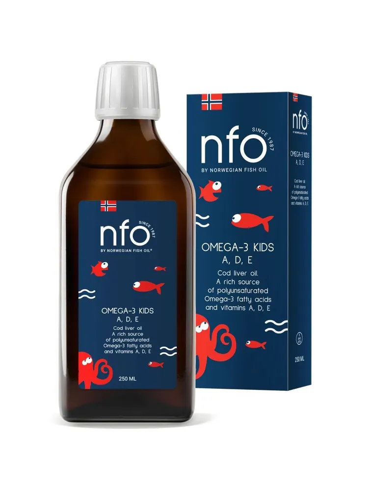 

Omega-3 Жир Печени Трески NORWEGIAN Fish Oil, 240 мл.