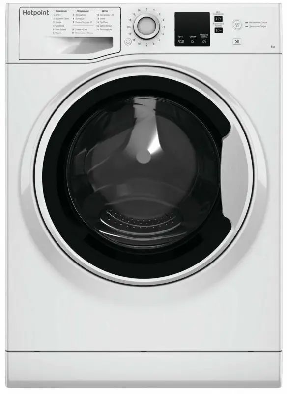 

Стиральная машина HotPoint NSS 5015 K RU белый, NSS 5015 K RU