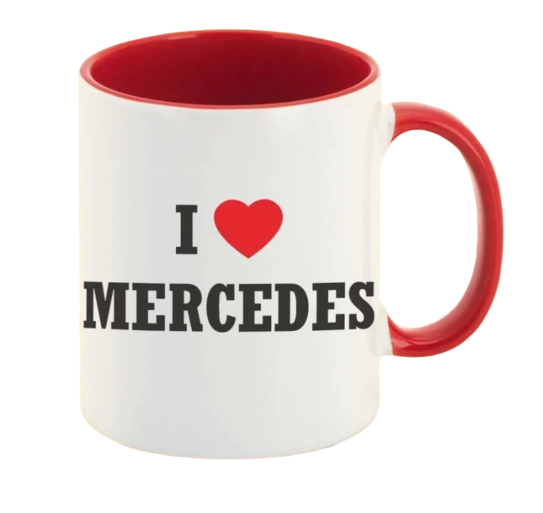 

Кружка CoolPodarok Авто I love Mercedes