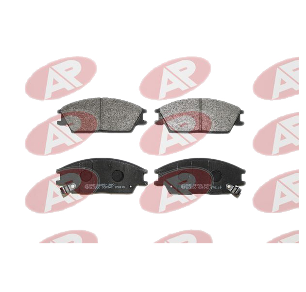 

Колодки тормозные дисковые передн HONDA: ACCORD III Aerodeck 85-89, HYUNDAI: AC AP 05P542