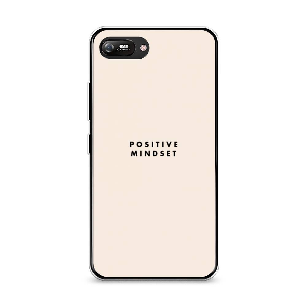 

Силиконовый чехол "Позитивное мышление" на Itel A35 / Ител А35
