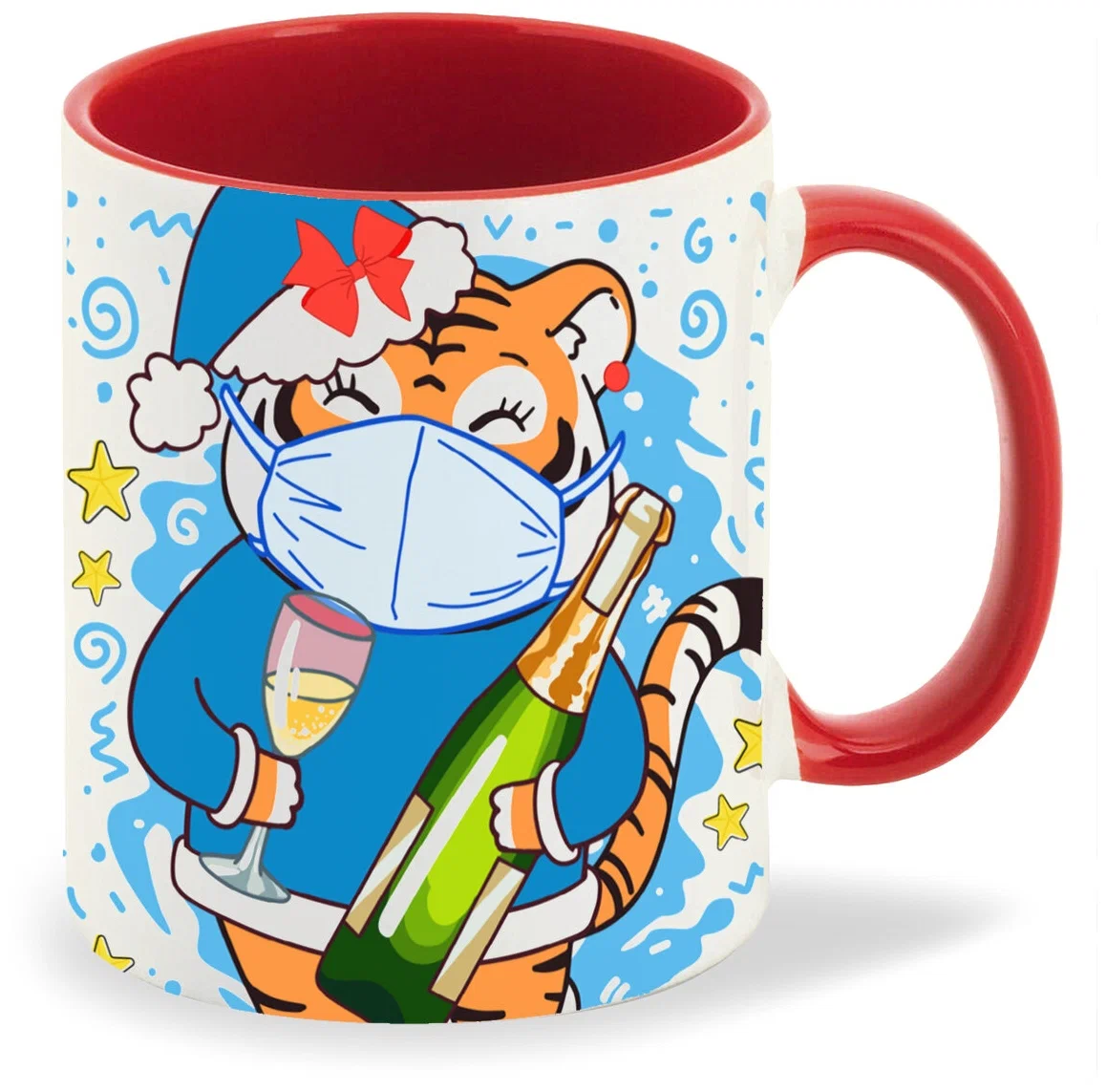 

Кружка CoolPodarok Любимая мама тигрица