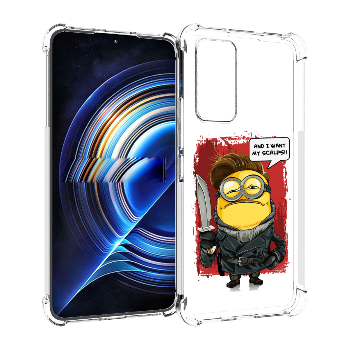 

Чехол MyPads миньон убийца для Tecno Camon 19 Neo, Прозрачный, Tocco