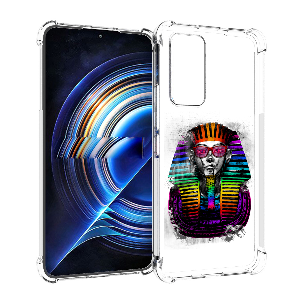 

Чехол MyPads модная богиня для Tecno Camon 19 Neo, Прозрачный, Tocco