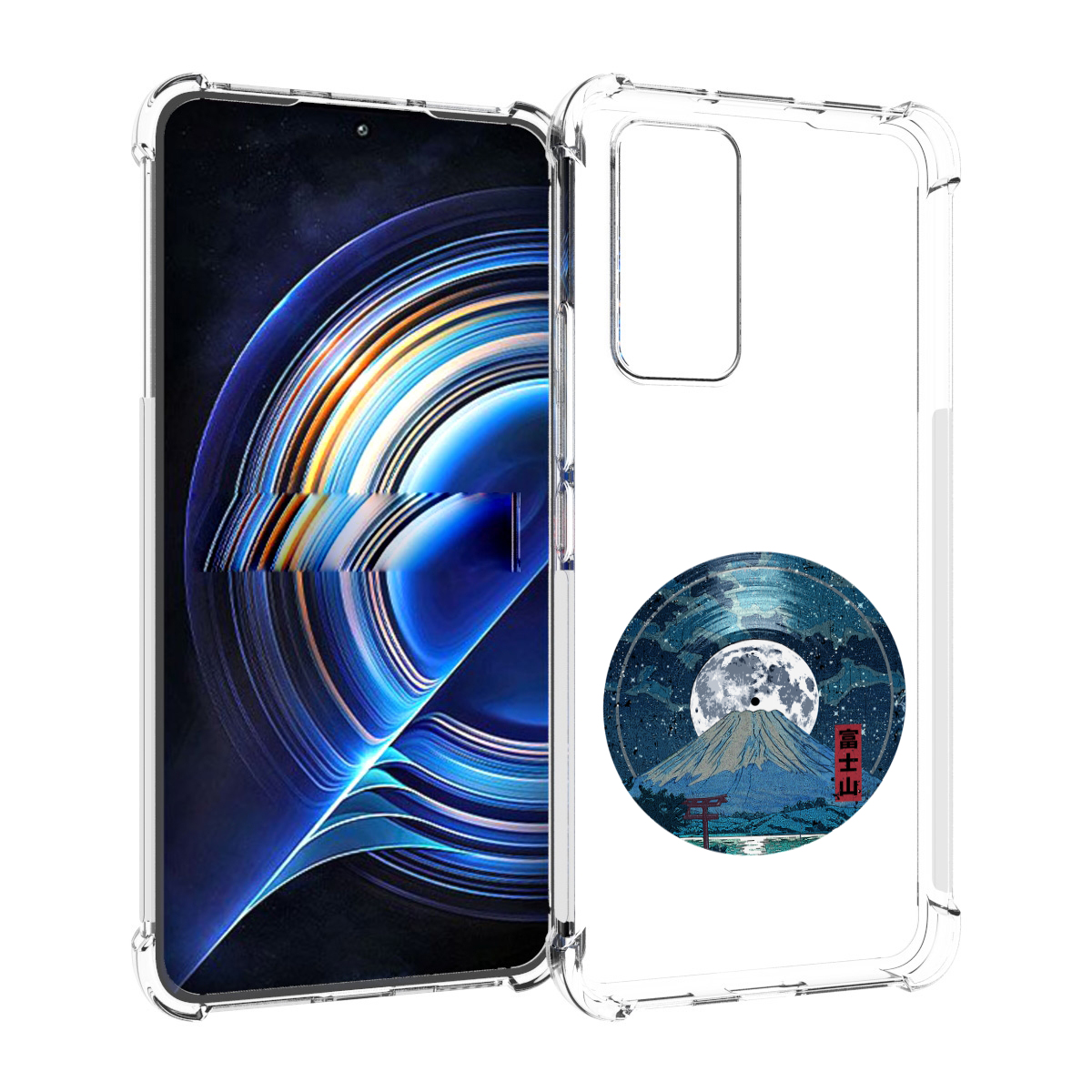 

Чехол MyPads нарисованная виниловая гора с луной для Tecno Camon 19 Neo, Прозрачный, Tocco