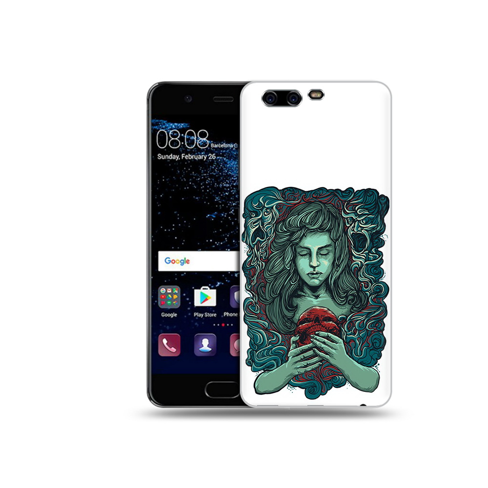 

Чехол MyPads Tocco для Huawei P10 спящая девушка (PT60870.50.619), Прозрачный, Tocco