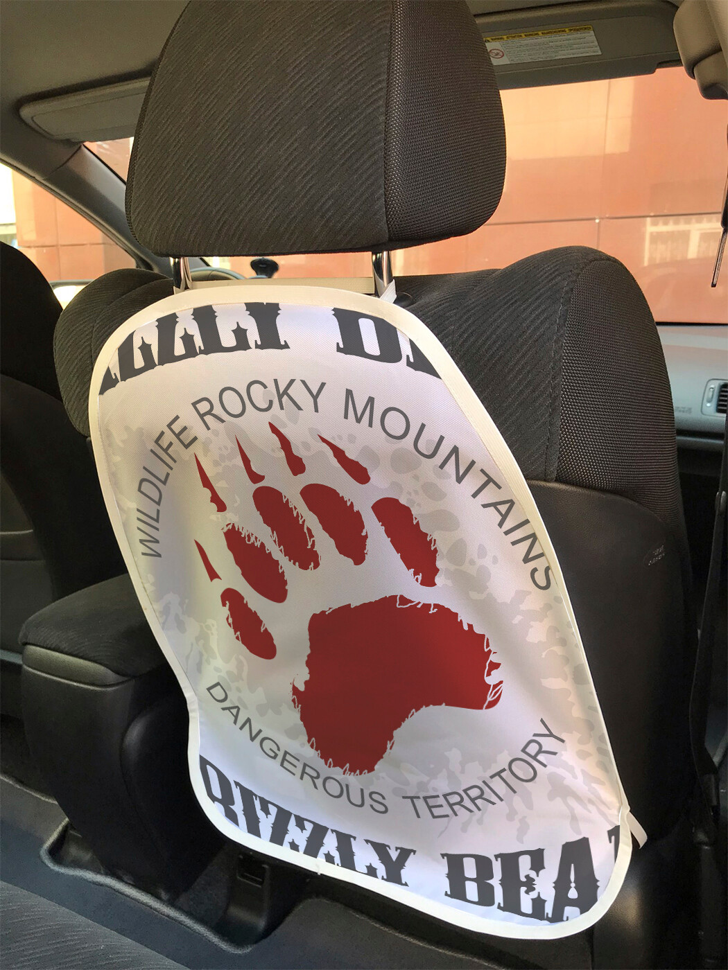 

Накидка на спинку сиденья JoyArty Медведь гризли, 45х62, Медведь гризли