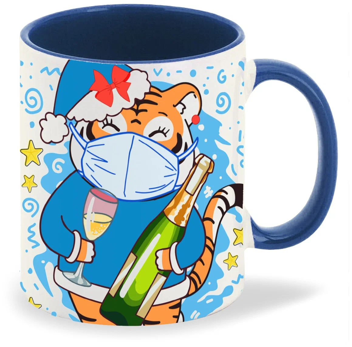 

Кружка CoolPodarok Любимая мама тигрица