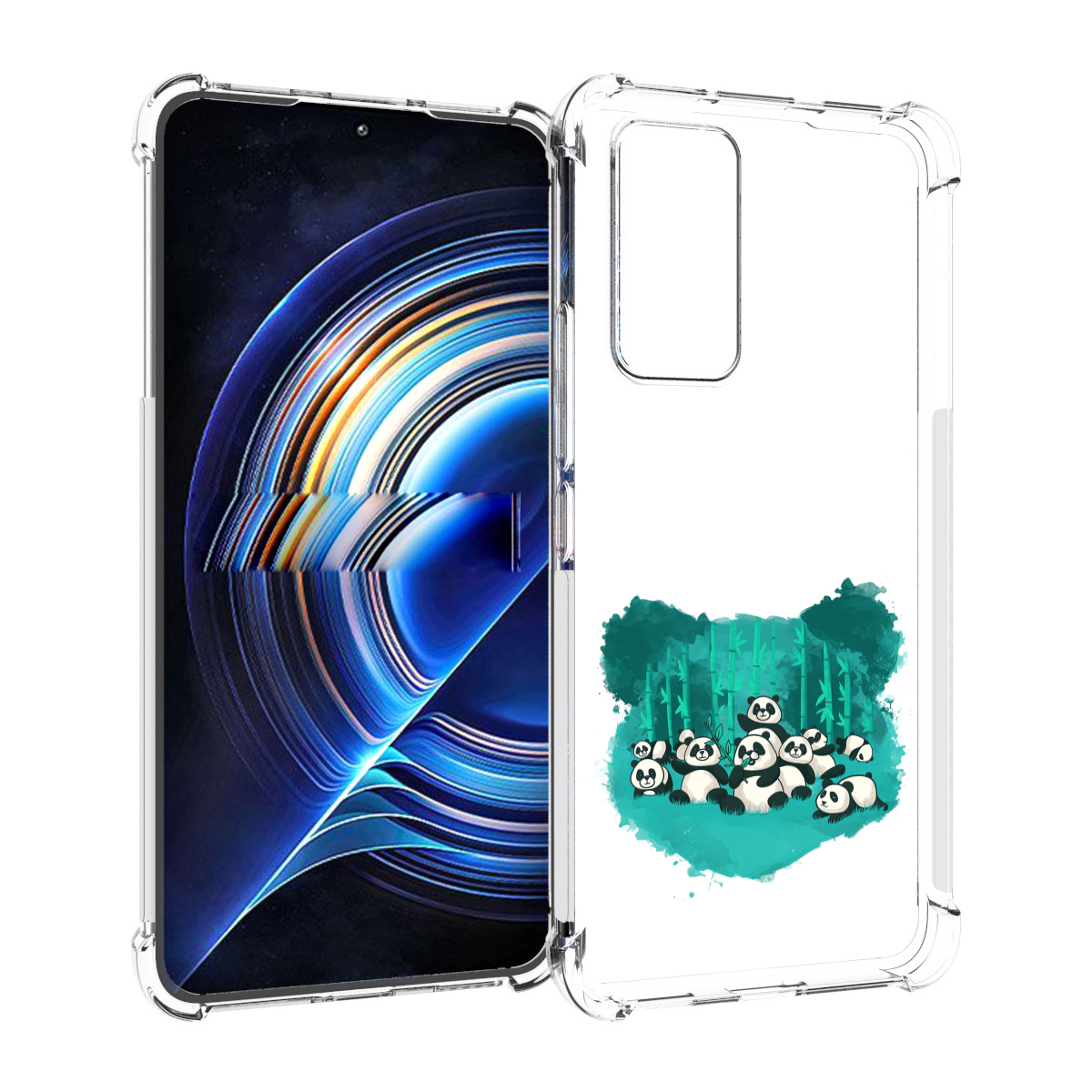 

Чехол MyPads нарисованные панды для Tecno Camon 19 Neo, Прозрачный, Tocco