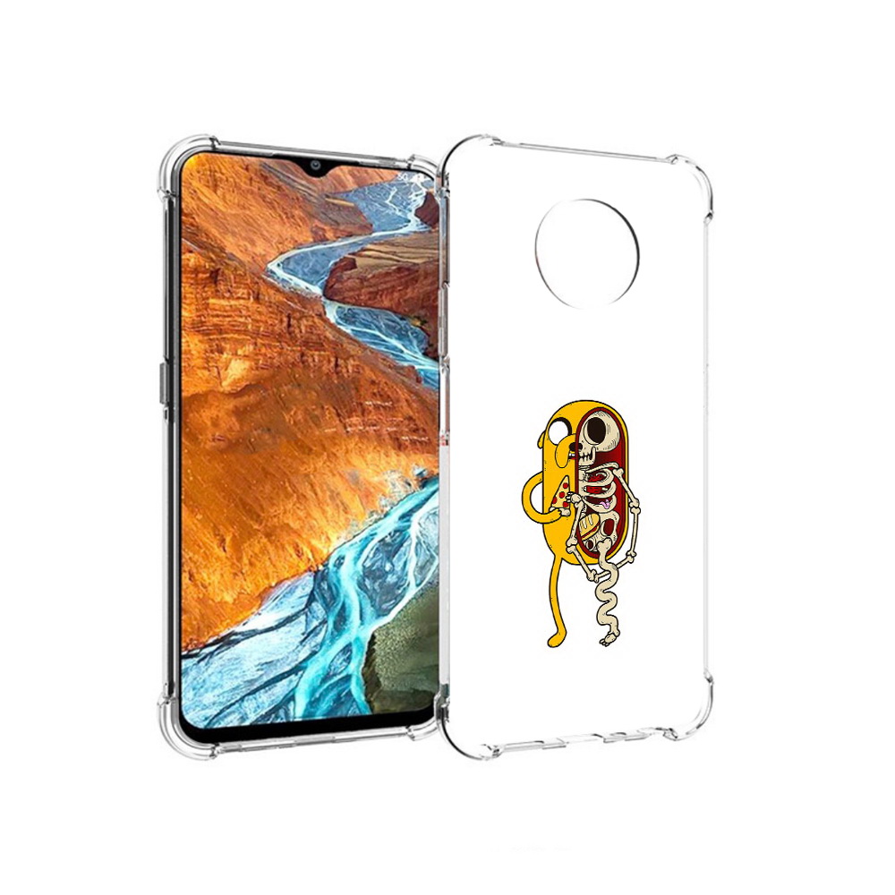 

Чехол MyPads Tocco для Nokia G300 Джейк скелет (PT224563.108.64), Прозрачный, Tocco