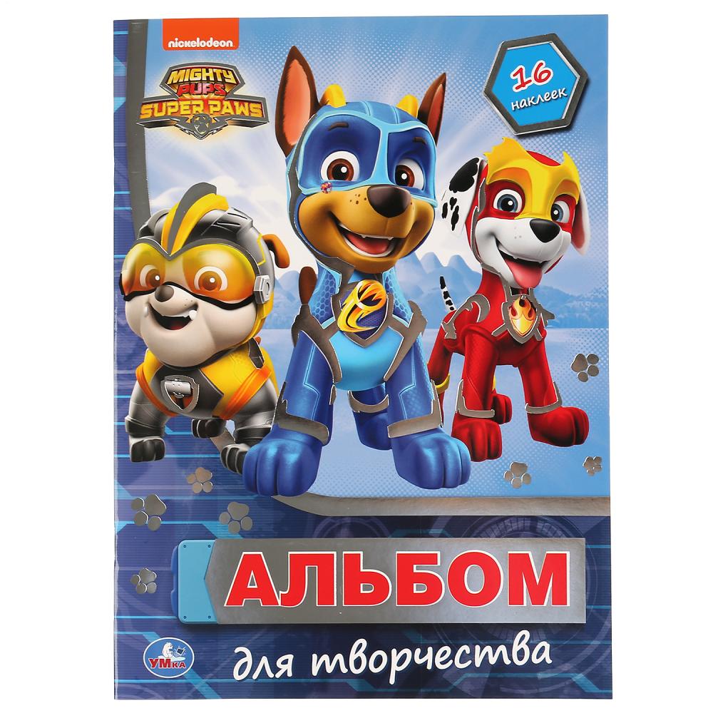 

Раскраска с наклейками Умка Щенячий патруль