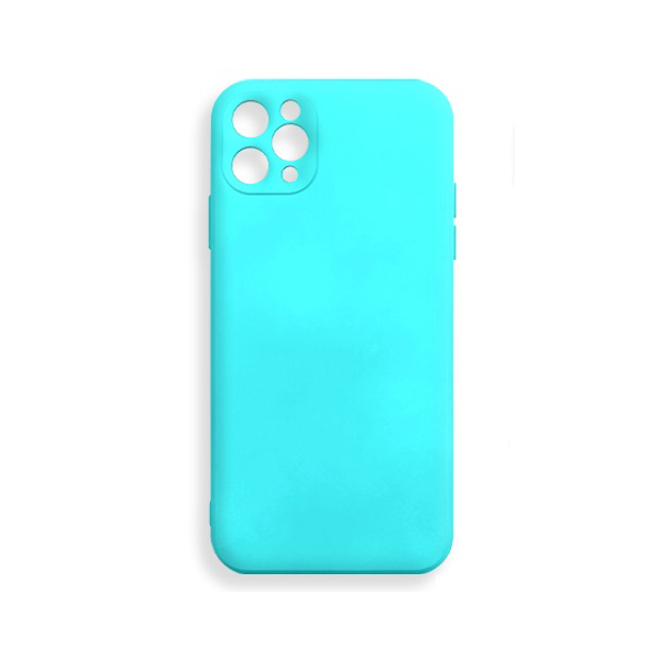 фото Чехол для iphone 11 pro max silicone ws ультра-бирюзовый nobrand