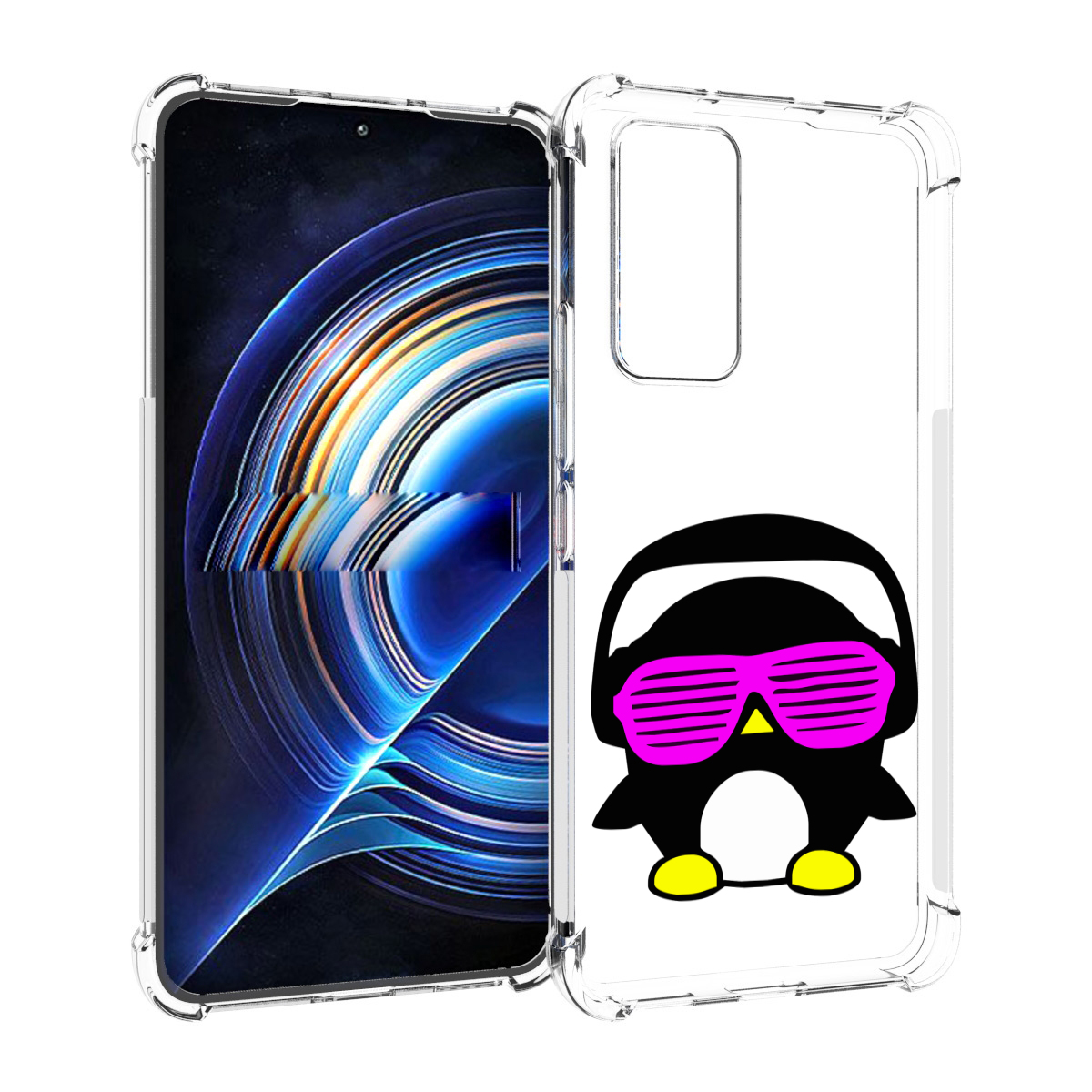 

Чехол MyPads пингвин для Tecno Camon 19 Neo, Прозрачный, Tocco