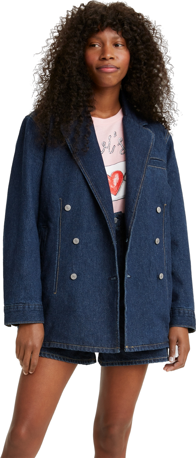 

Жакет женский Levi's 87481 синий S, 87481