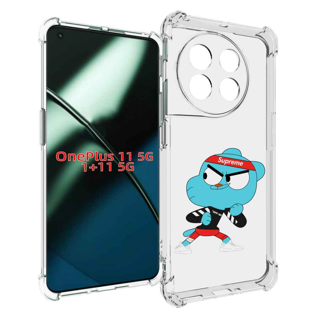 

Чехол MyPads Модный-Гамбол для OnePlus 11, Прозрачный, Tocco