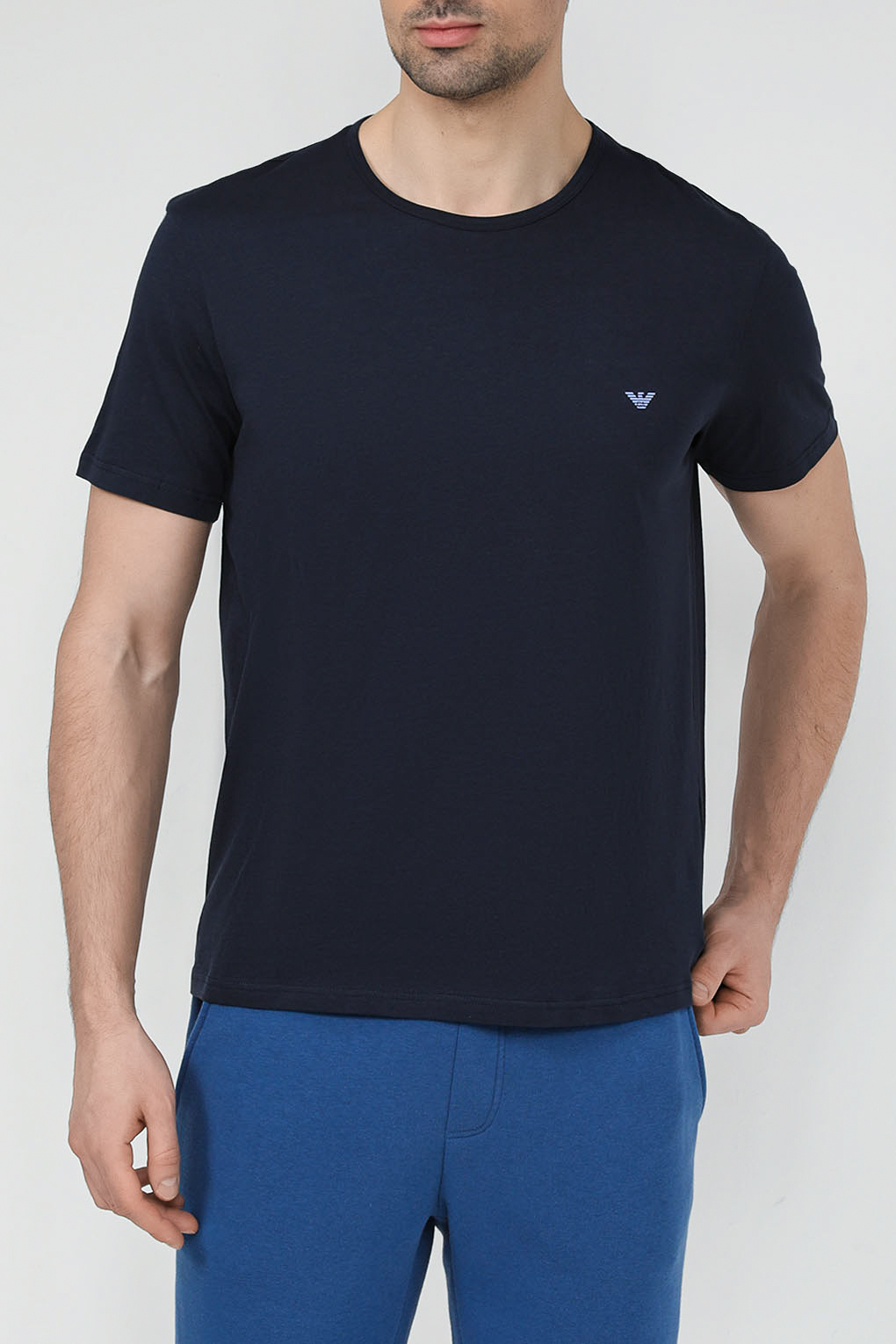 

Комплект футболок мужских Emporio Armani 111267 4R722 синих XL, Синий, 111267 4R722