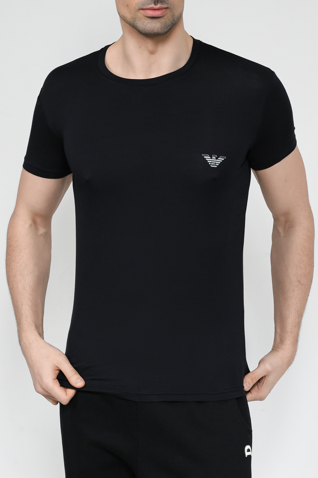 

Комплект футболок мужских Emporio Armani 111670 4R733 черных S, Черный, 111670 4R733