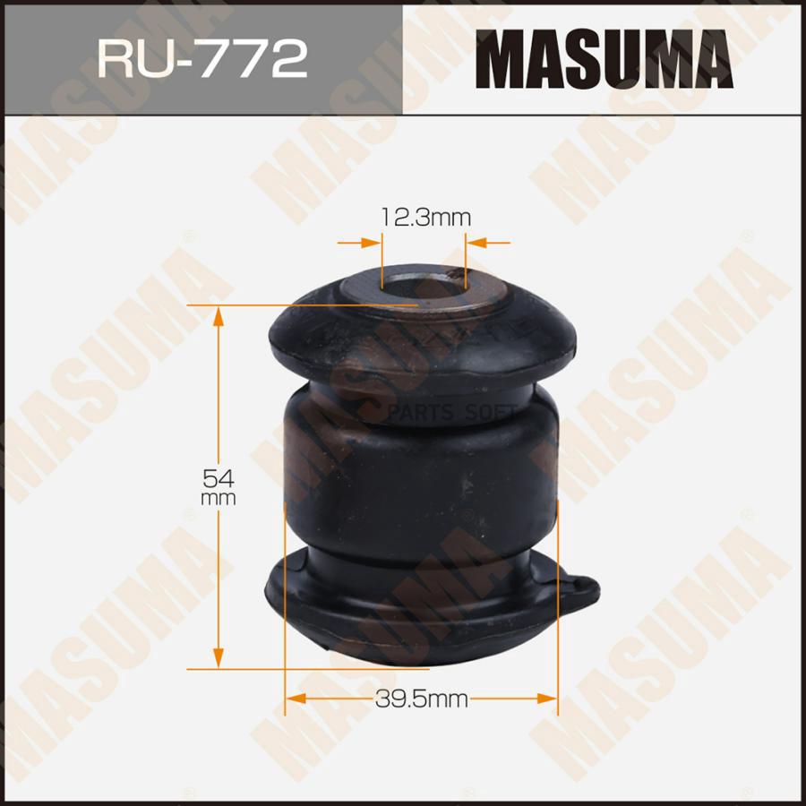 

Сайлентблок Masuma Volkswagen Jetta, Golf10-Front Low Masuma арт. RU772