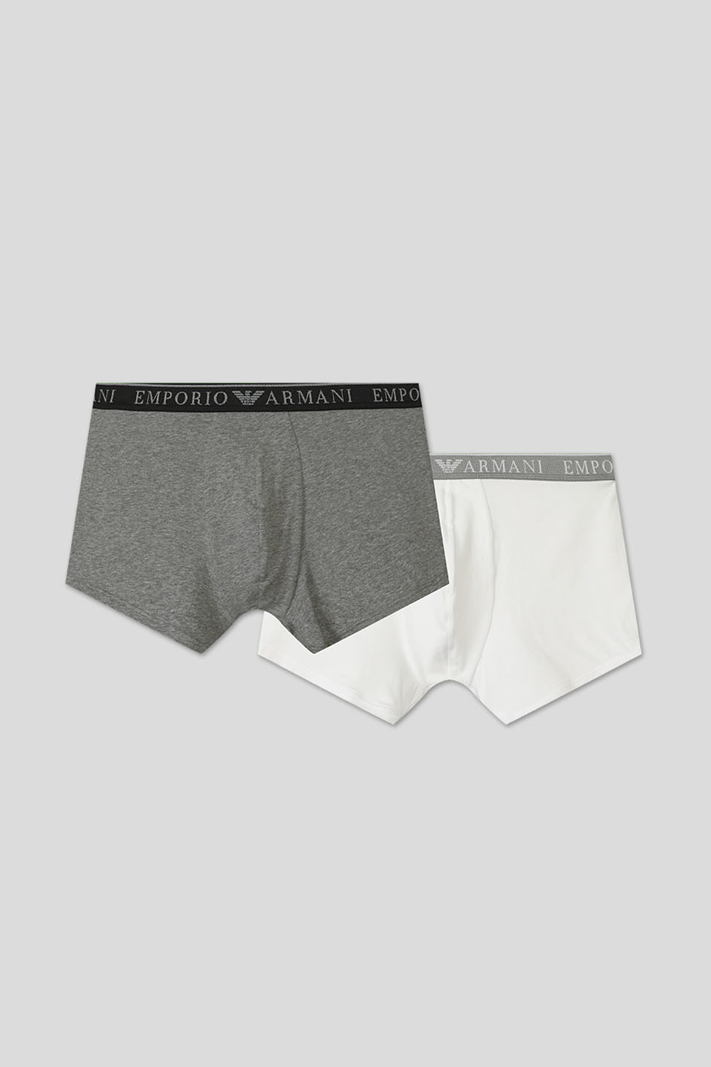 

Комплект трусов мужских Emporio Armani 111769 4R720 серый; белый XL, 111769 4R720