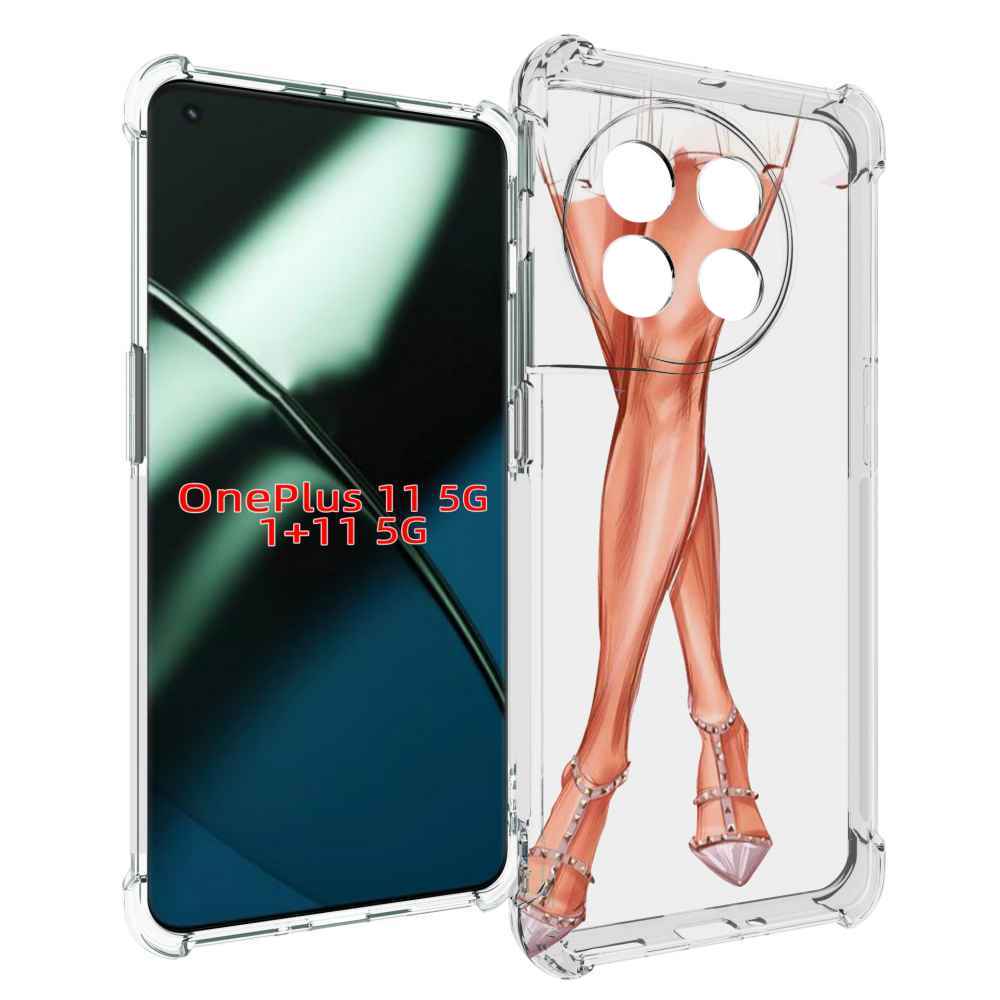 

Чехол MyPads Ножки для OnePlus 11, Прозрачный, Tocco