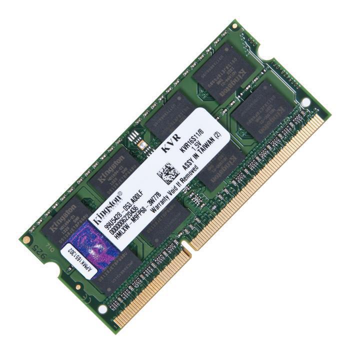 

Оперативная память Kingston KVR16S11/8 (203334), DDR3 1x8Gb, 1600MHz, KVR16S11/8