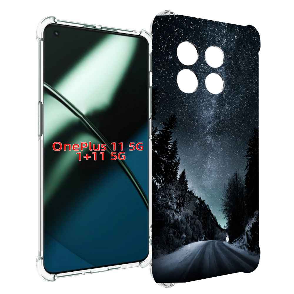 

Чехол MyPads Ночной-лес для OnePlus 11, Прозрачный, Tocco