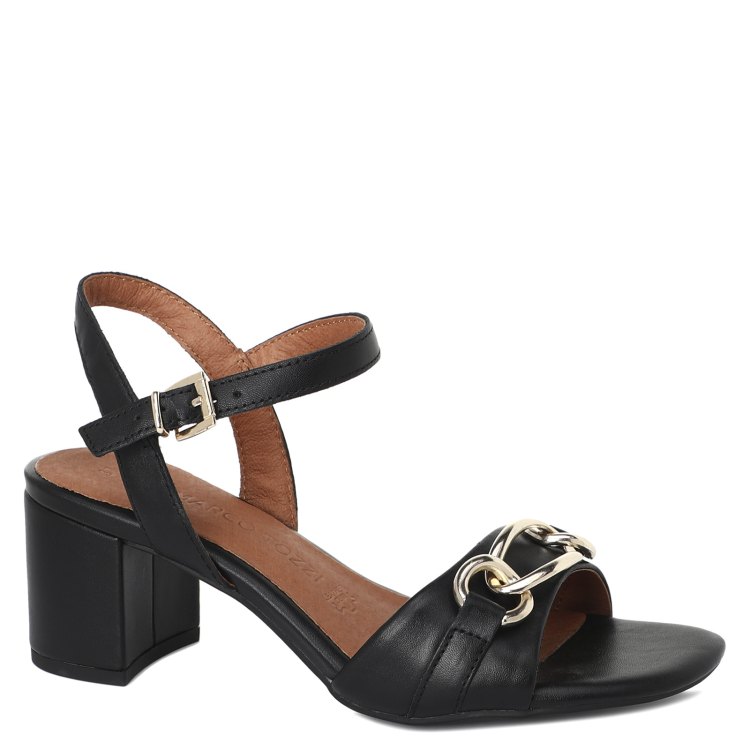 

Босоножки женские Marco Tozzi 2-2-28363-20 черные 39 EU, Черный, 2-2-28363-20