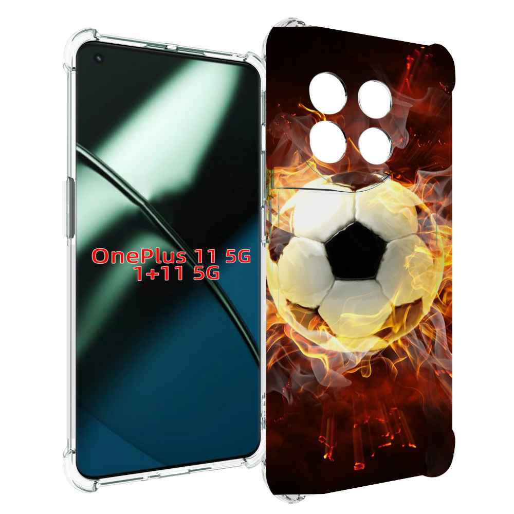 

Чехол MyPads Огненный-мяч для OnePlus 11, Прозрачный, Tocco