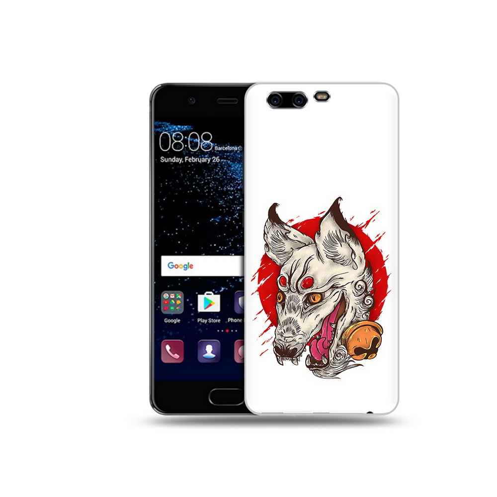 

Чехол MyPads Tocco для Huawei P10 страшная собака (PT60870.50.627), Прозрачный, Tocco