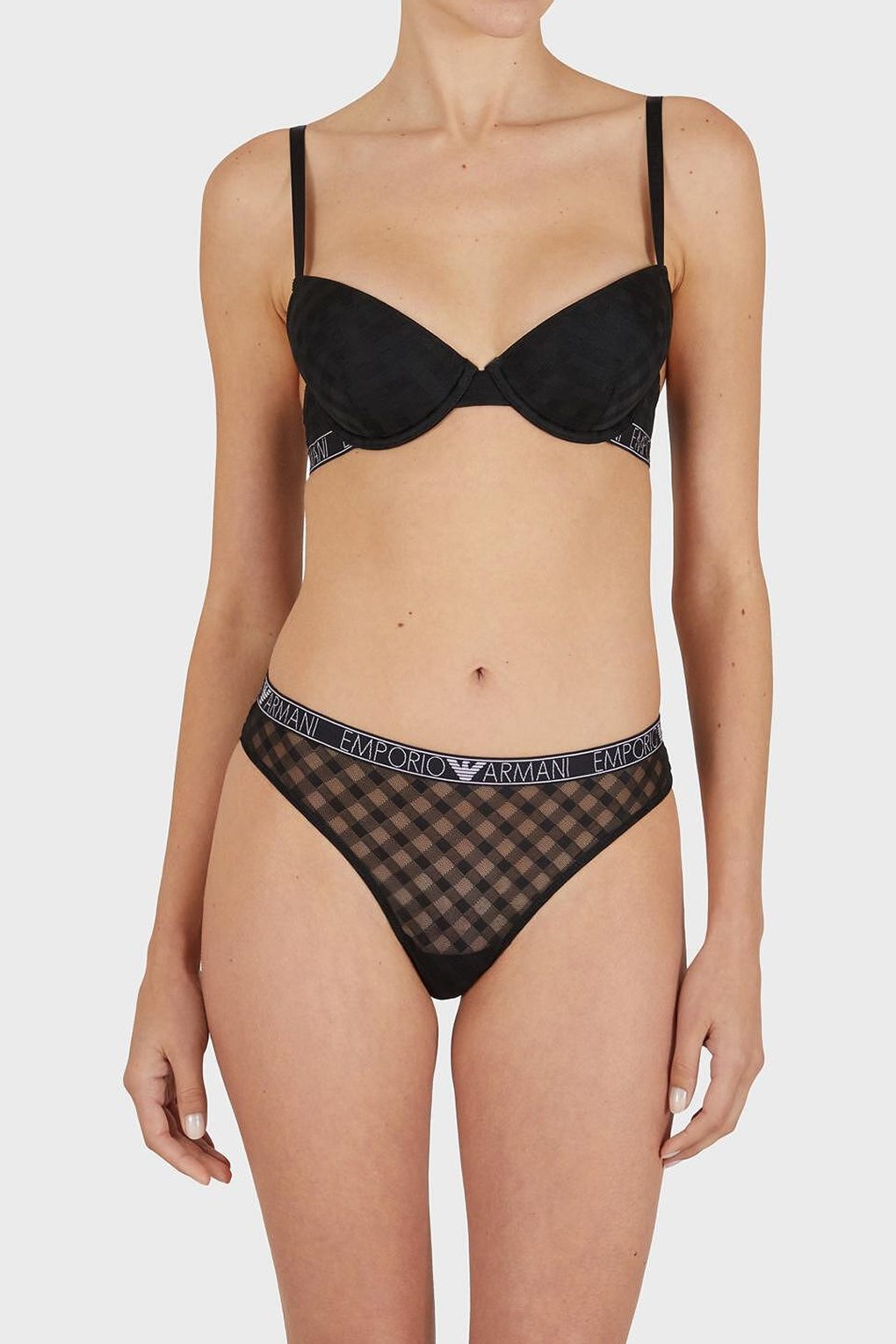 

Трусы женские Emporio Armani 162948 4R208 черные XL, Черный, 162948 4R208