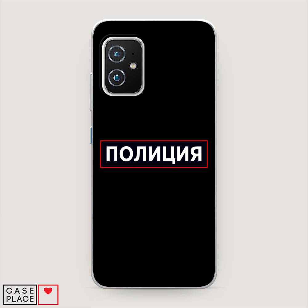 фото Чехол awog "police logo" для asus zenfone 8 mini