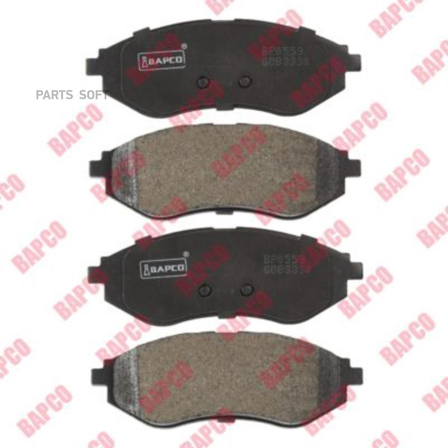 

Тормозные колодки BAPCO передние дисковые bp0559