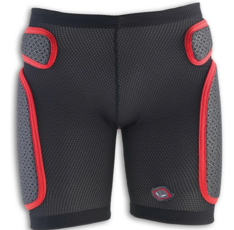 фото Защитные шорты nidecker 2019-20 soft padded shorts black/red (us:l)