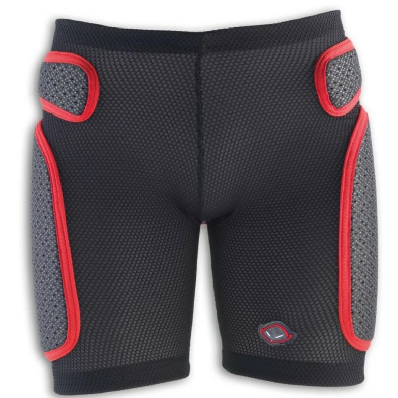 фото Защитные шорты nidecker 2019-20 soft padded shorts black/red (us:m)