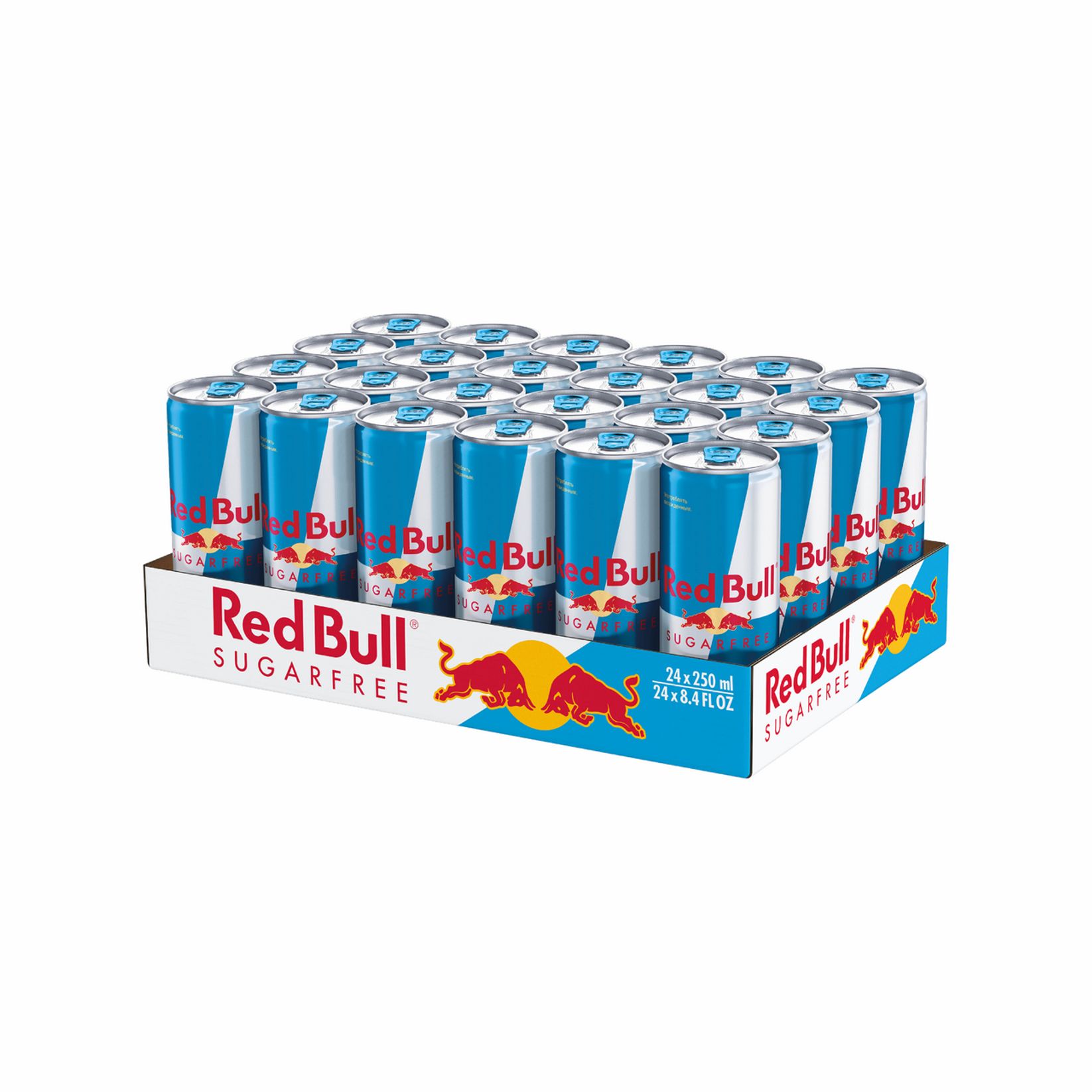 Напиток энергетический Red Bull без сахара безалкогольный 0,25 л х 24 шт