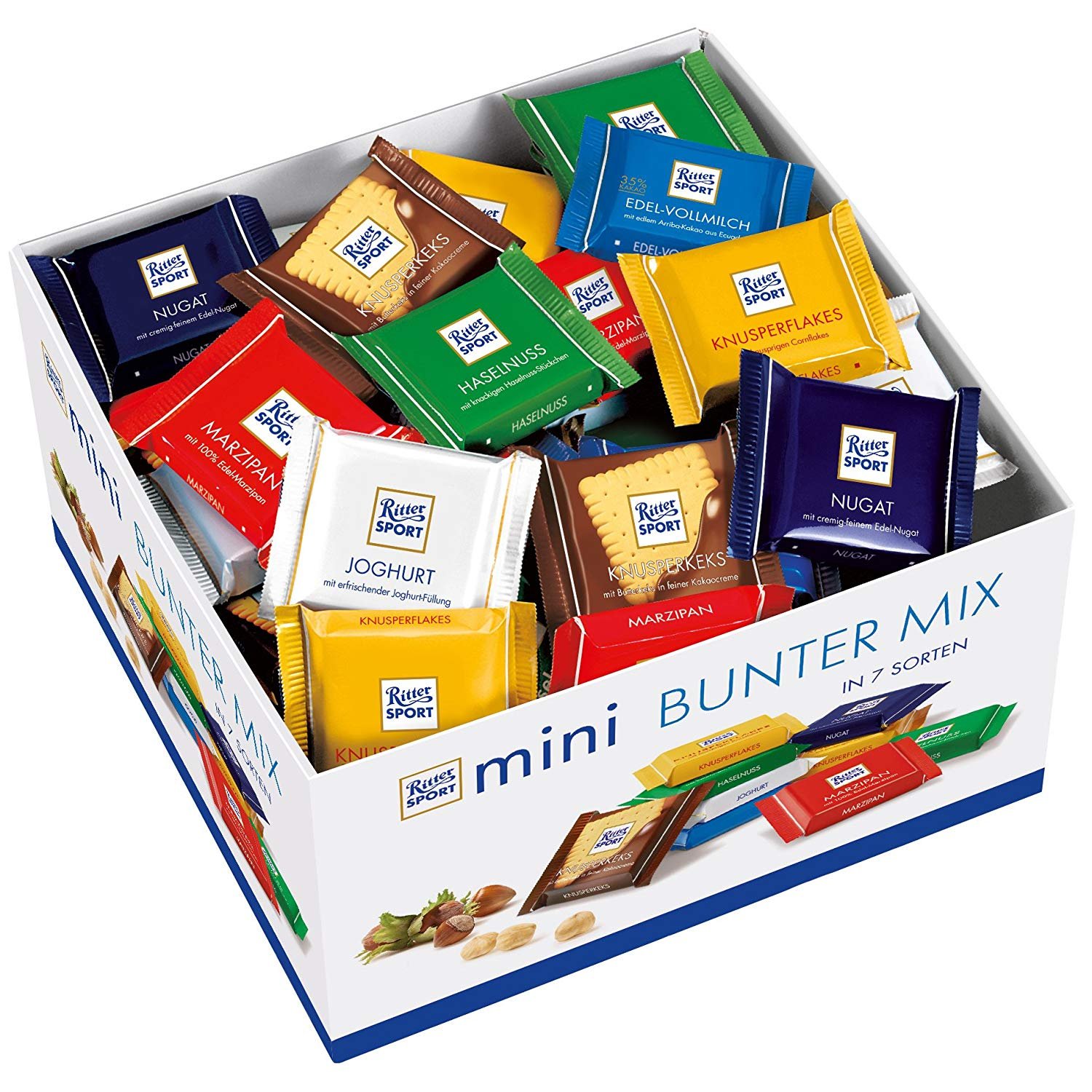 фото Шоколад ritter sport mini в ассортименте